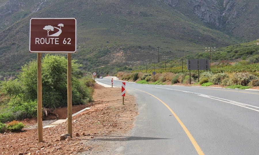 Average Travel Time from Cape Town to Ashton